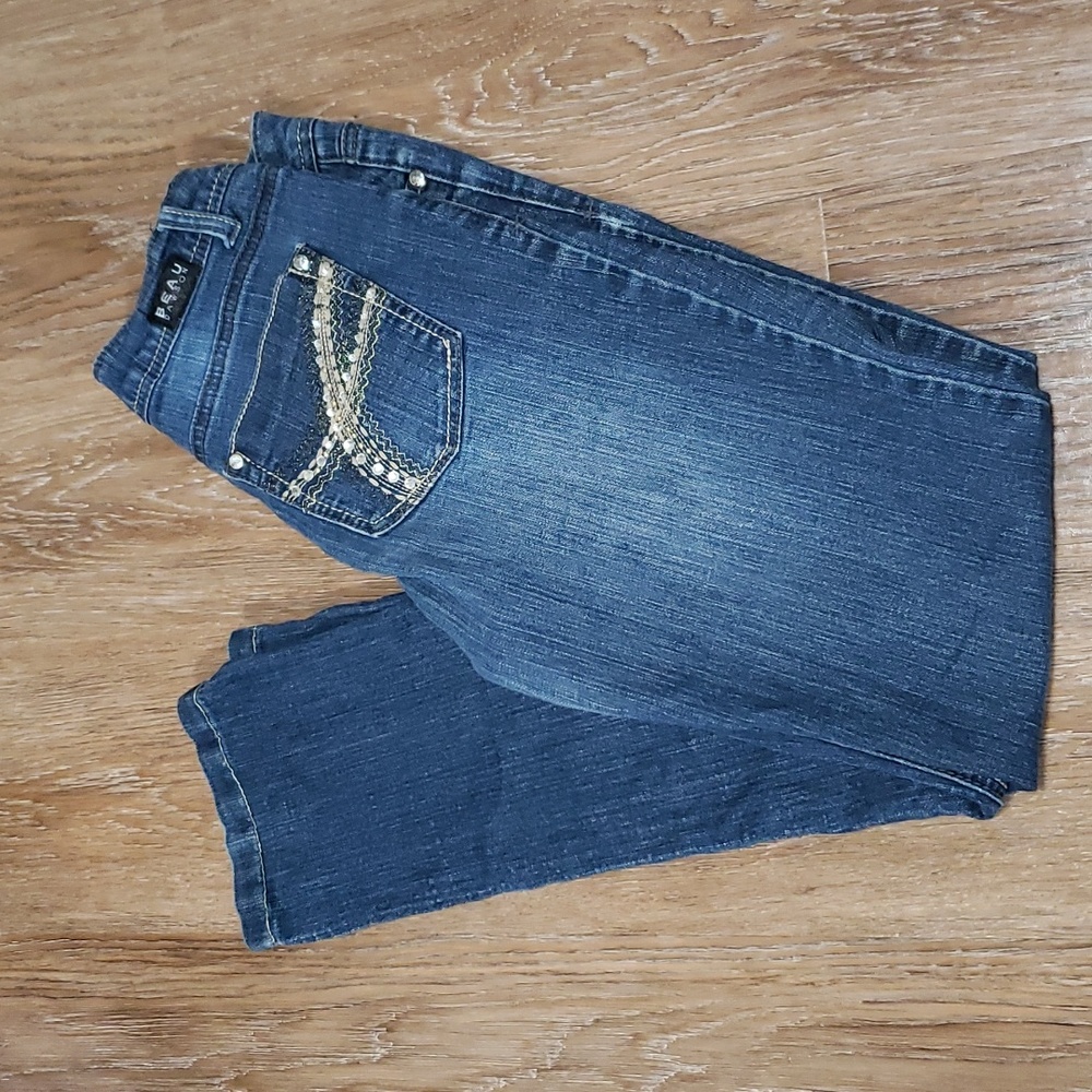 (6) Beau Dawson Slim Fit Bejeweled Western Casual Comfortable